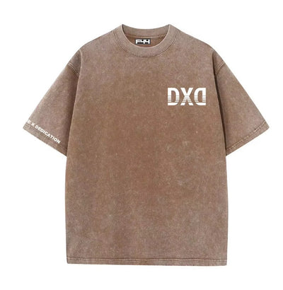 DXD Signature Oversized Tee – Washed Color