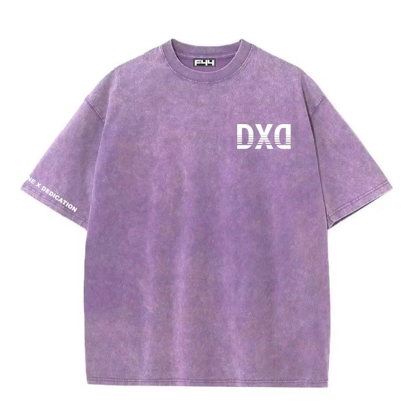 DXD Signature Oversized Tee – Washed Color