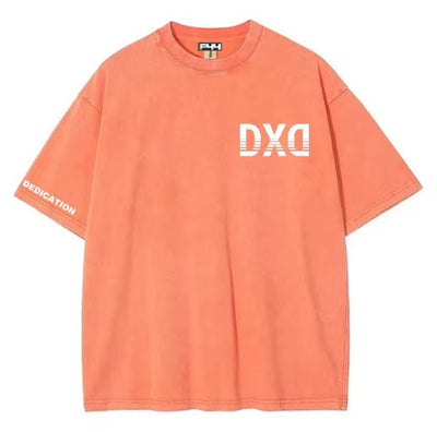DXD Signature Oversized Tee – Washed Color