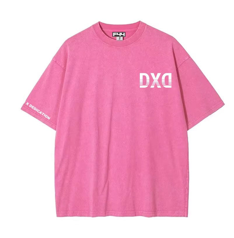DXD Signature Oversized Tee – Washed Color