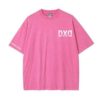 DXD Signature Oversized Tee – Washed Color