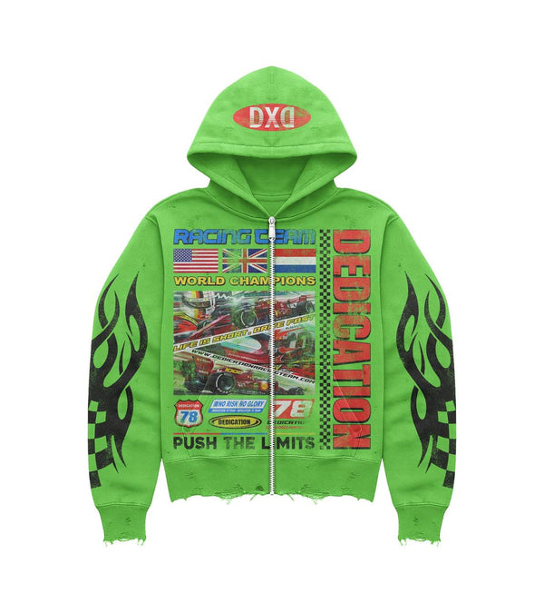 DXD “PUSH THE LIMITS” RACE DAY ZIP HOODIE